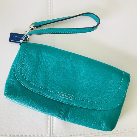 Coach Handbags - Coach Large Flap Wristlet